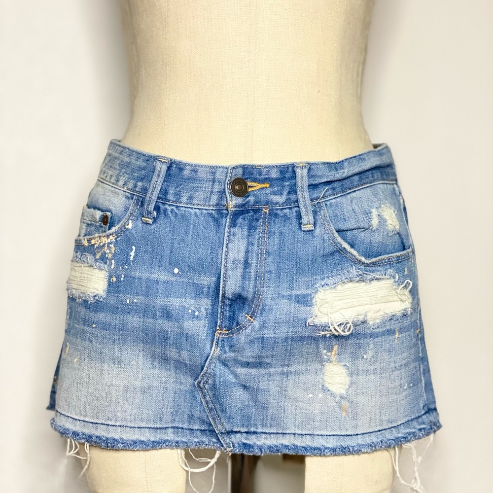 LIKE NEW Abercrombie & Fitch Denim Jeans Skirt